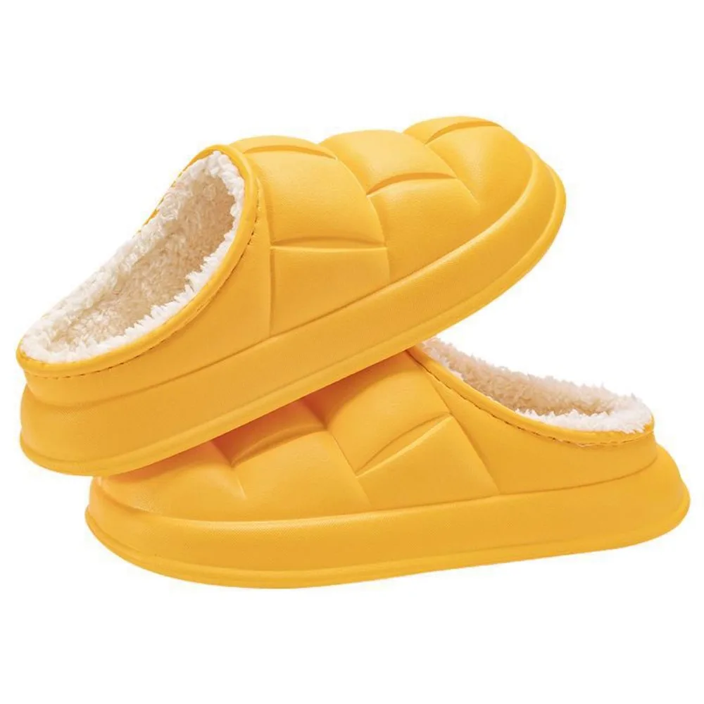 Added Velvet Winter-Baumwollhausschuhe, dicke Sohle, weiche, atmungsaktive, rutschfeste Baumwollschuhe, leicht, bequem – Detail 3
