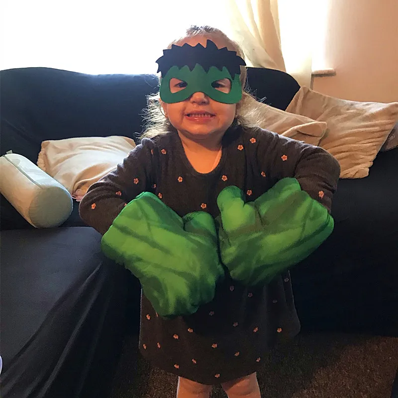 Kids Superhero Plush Boxing Gloves 6