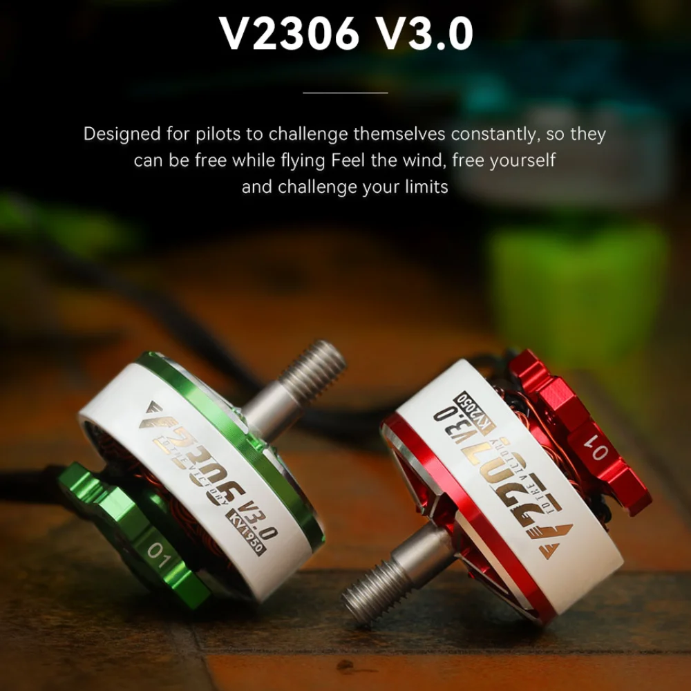 T-MOTOR T-HOBBY Velox V2306 V3 Brushless Racing Freestyle Drones Motor Brushless Motor For FPV Freestyle Version Drones DIY Part thumbnail 2