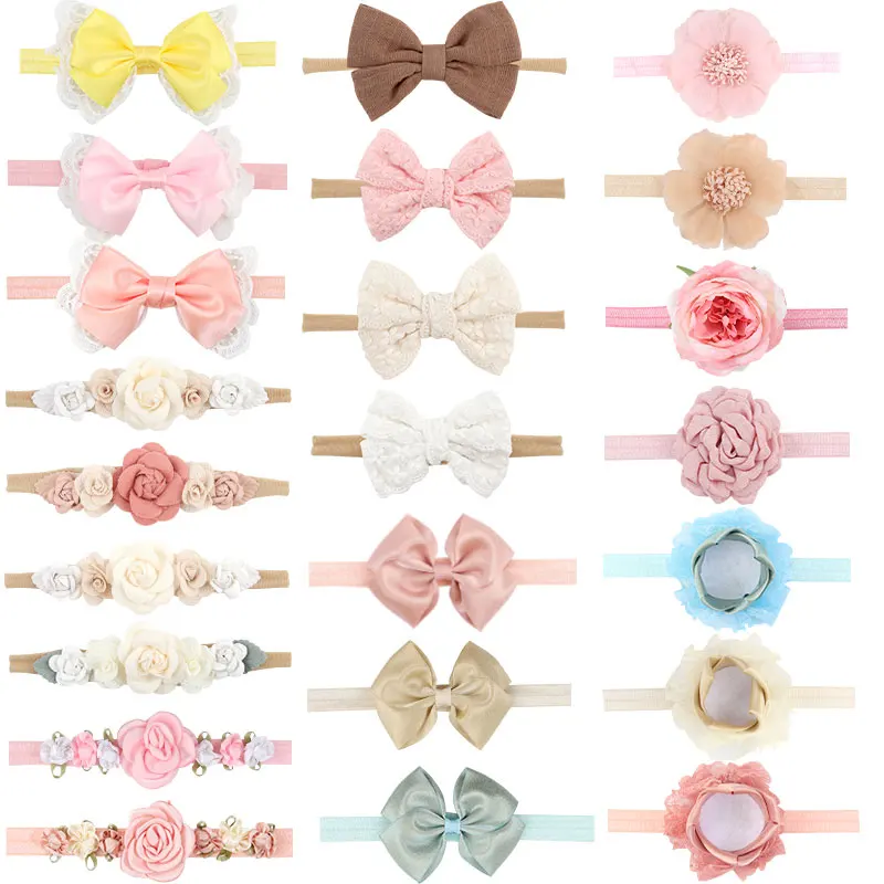 Рисунок 6 - Повязка на голову кружевная для новорожденных девочек