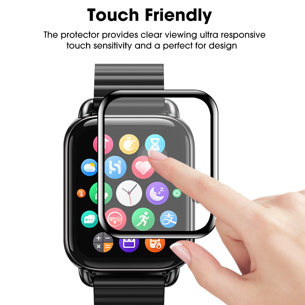 20D for Haylou Rs4 Plus Screen Protector Smartwatch Flexible Protective Film for Haylou Rs4 Not Glass Smart Watch Accessories