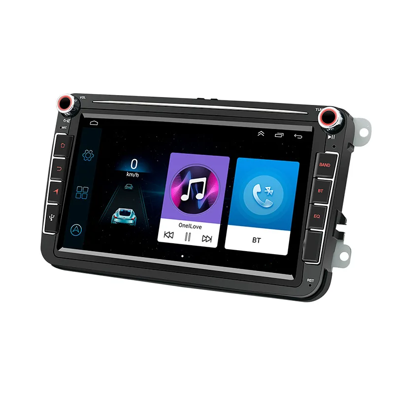 

Автомобильный DVD стерео FM аудио MP5 плееры 8 дюймов 2Din Радио HD ЖК сенсорный экран Mp5 видео плеер BT с Carplay для VW автомобиля