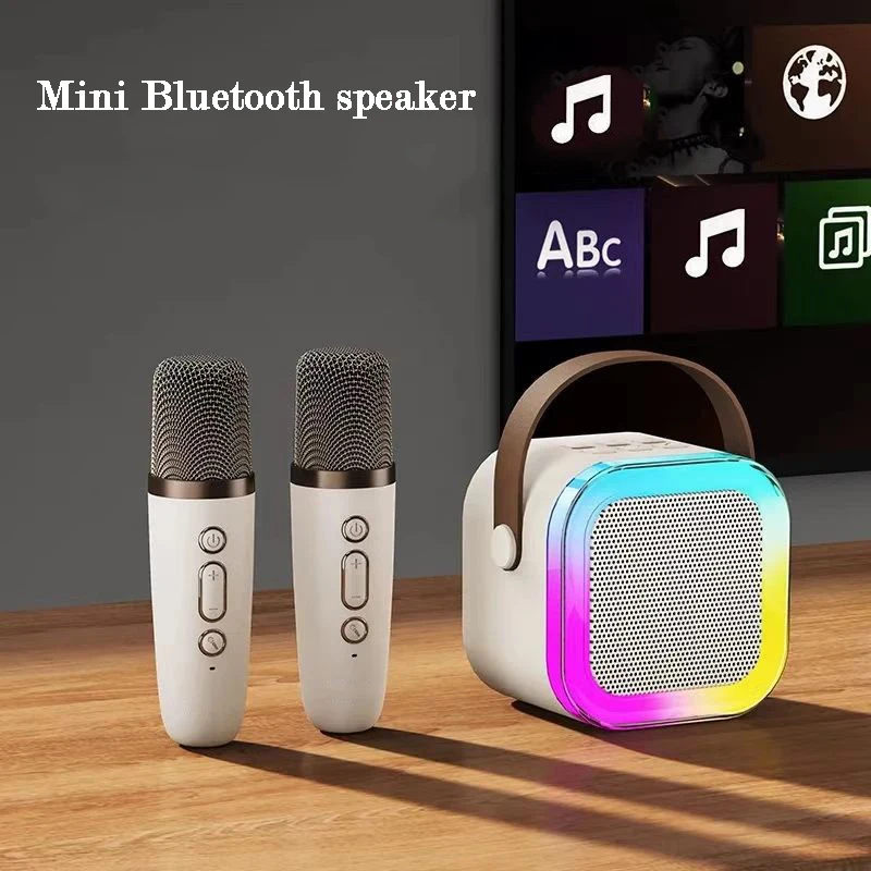 

K12 Speaker High-end Bluetooth Audio Small Home Ktv Karaoke Microphone Professional Children's Singing Bluetooth Speaker Column