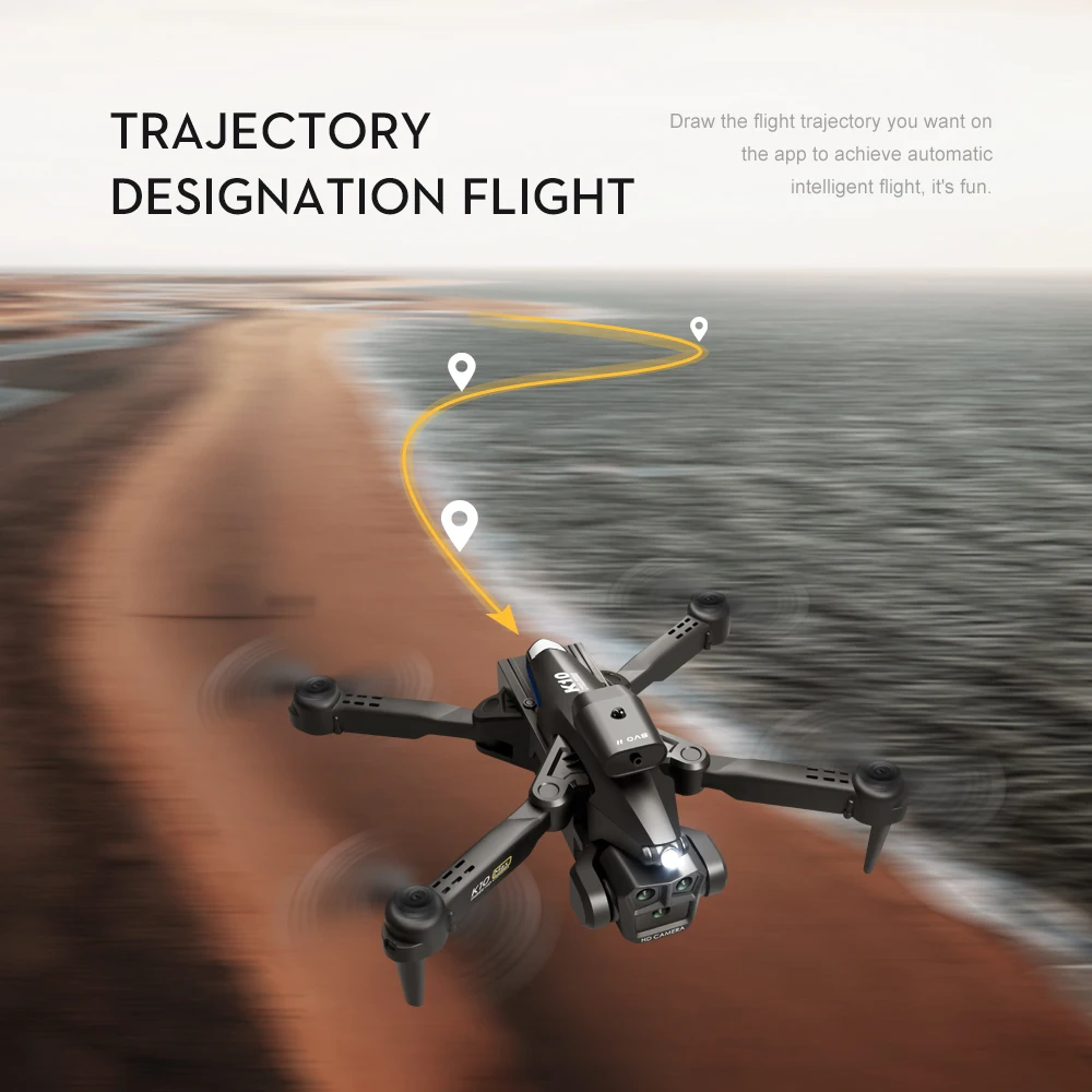 K10 MAx Drone, trajectory draw the flight trajectory you want on the app to achieve automatic designation