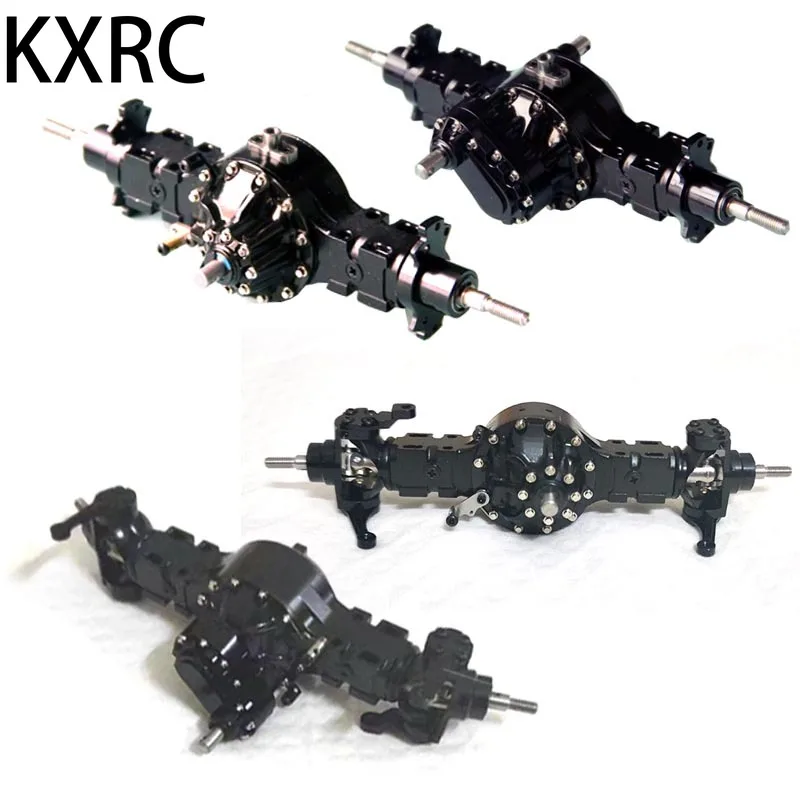 1x asse anteriore in alluminio per tutti i trattori Tamiya. Completa | 7592
