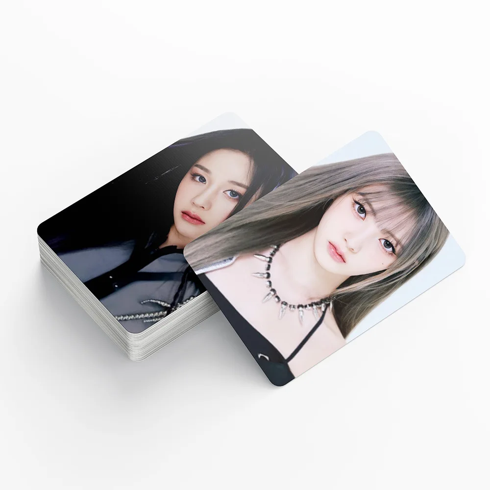 Korean New Album Lomo Cards Girls Photo Print HD Photocards Small Card for Collection Fans Gift 55Pcs/Set