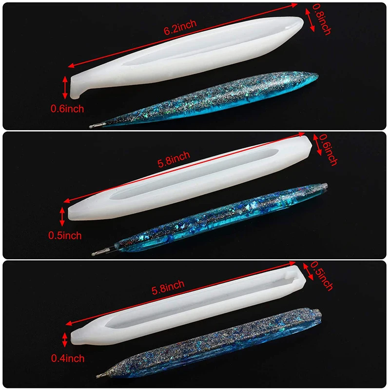 Рисунок 3 - шариковая ручка, силиконовая форма,