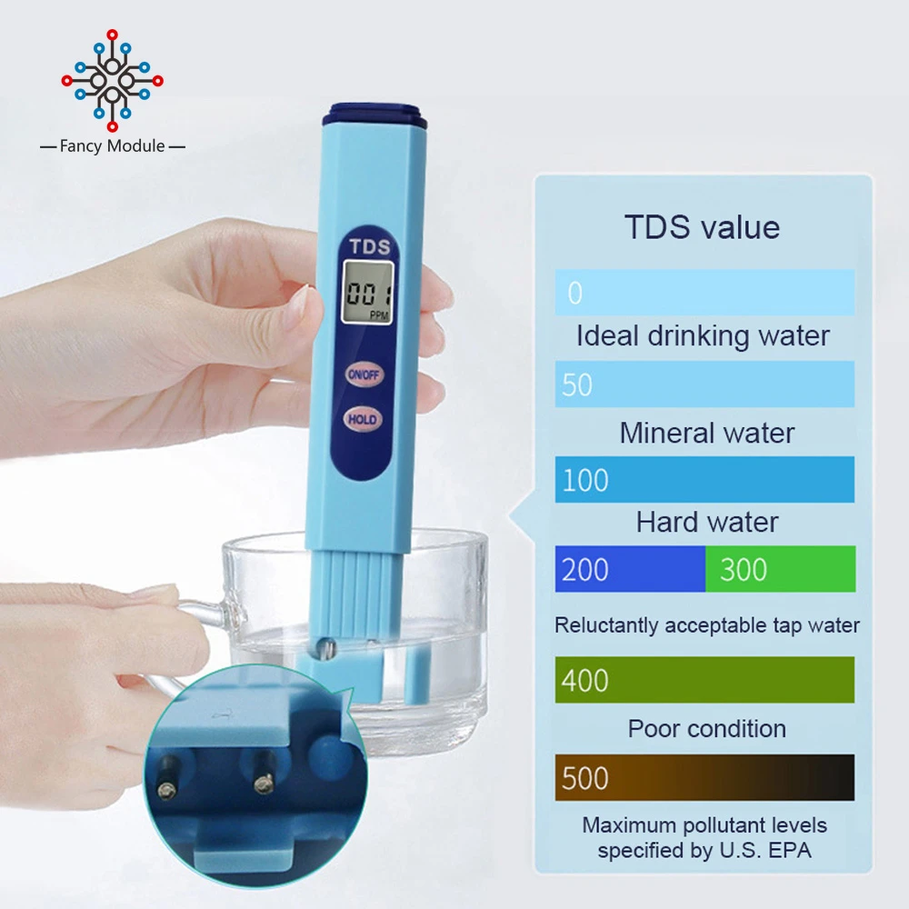 Tds Meter Test Water Quality Tds Pen Water Quality Tester Tds Meter Salt Water Ph Meters