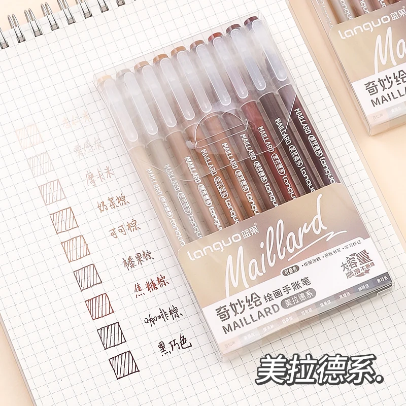 Erasable Pen Refills Ballpoint Pen Fidget Toy Pen Gel Pen Kawaii Aesthetic Stationery items back to school acsesories art supplies Color markers coloring pens Colored pens highlighter