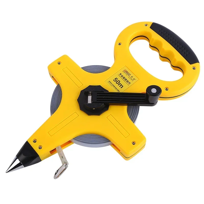 30m 50m 100m Tape Measure Retractable Metric Tape Open Reel Long tape  Measure Measuring Ruler Woodworking Tools - AliExpress