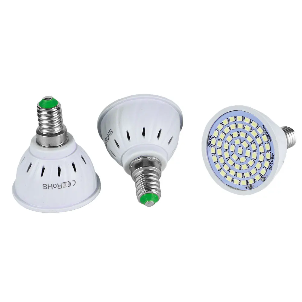 E27 MR16 GU10 LED Ultraviolet disinfection Light Indoor Home UV Germicidal Lamp Ozone Sterilizer Lampara 220V 80 LEDs UVC