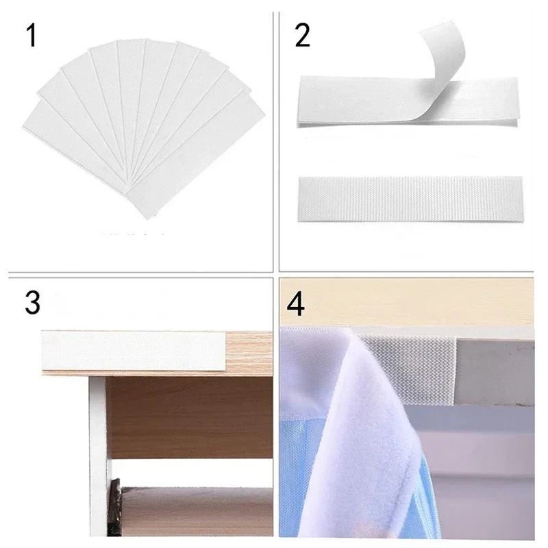Tulle Table Skirt with LED Lights 6FT Table Cloth for Baby Shower Wedding Birthday Party Bar Home Halloween Decorations