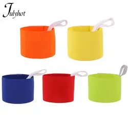 Professional Football Armband Nylon Adjustable Soccer Arm Band Leader Match Football Armband Captain Armband Band