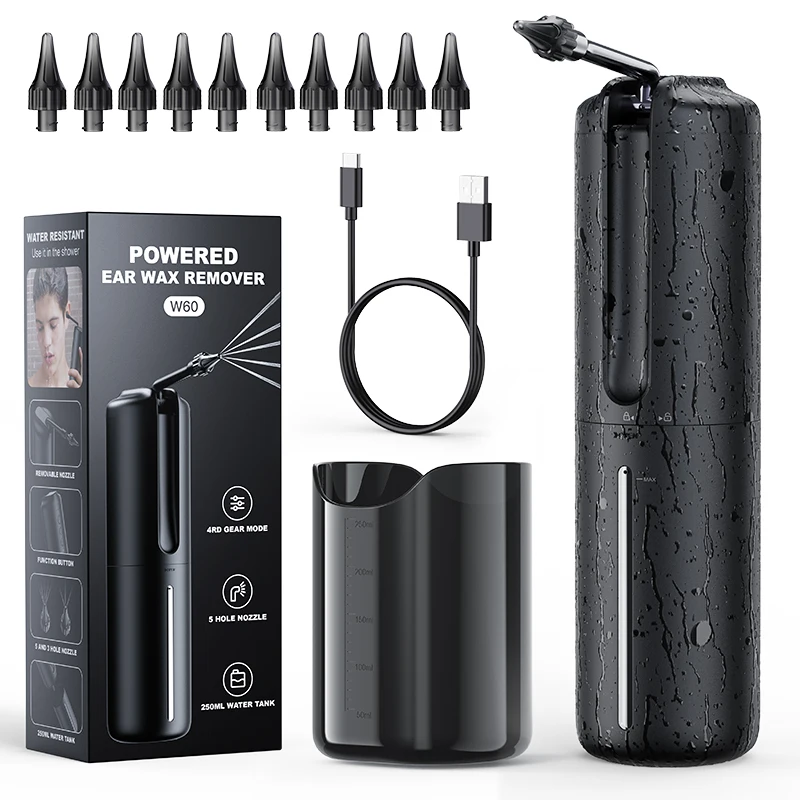 Electric Earwax Removal Irrigation System With 10 Nozzles_voghion.com
