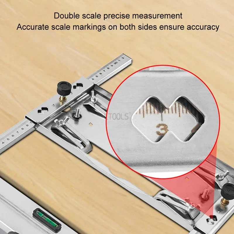 Woodworking Router Machine Tools Woodworking Edge Guide Electricity Circular Saw Quick Positioning Backing Board Cutting Machine