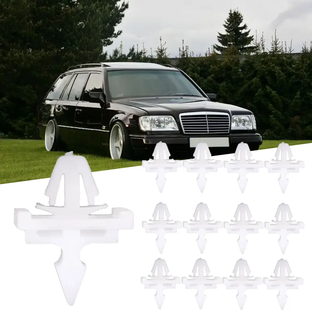 자동차 사이드 문짝 몰딩 트림 클립 패스너, Sacco 190 W201 W124 A124 S124 A0019884981 A0019885181 액세서리, 30 개