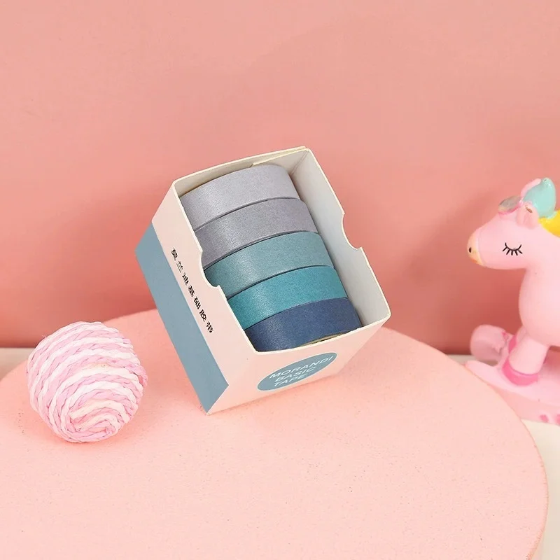 Colorful Washi Tape Set for Crafts and Stationery