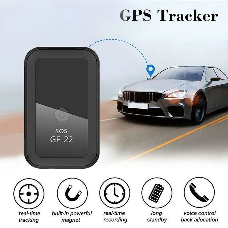 GF22 Accurate GPS Tracker com Localização Rastreamento APP Voice