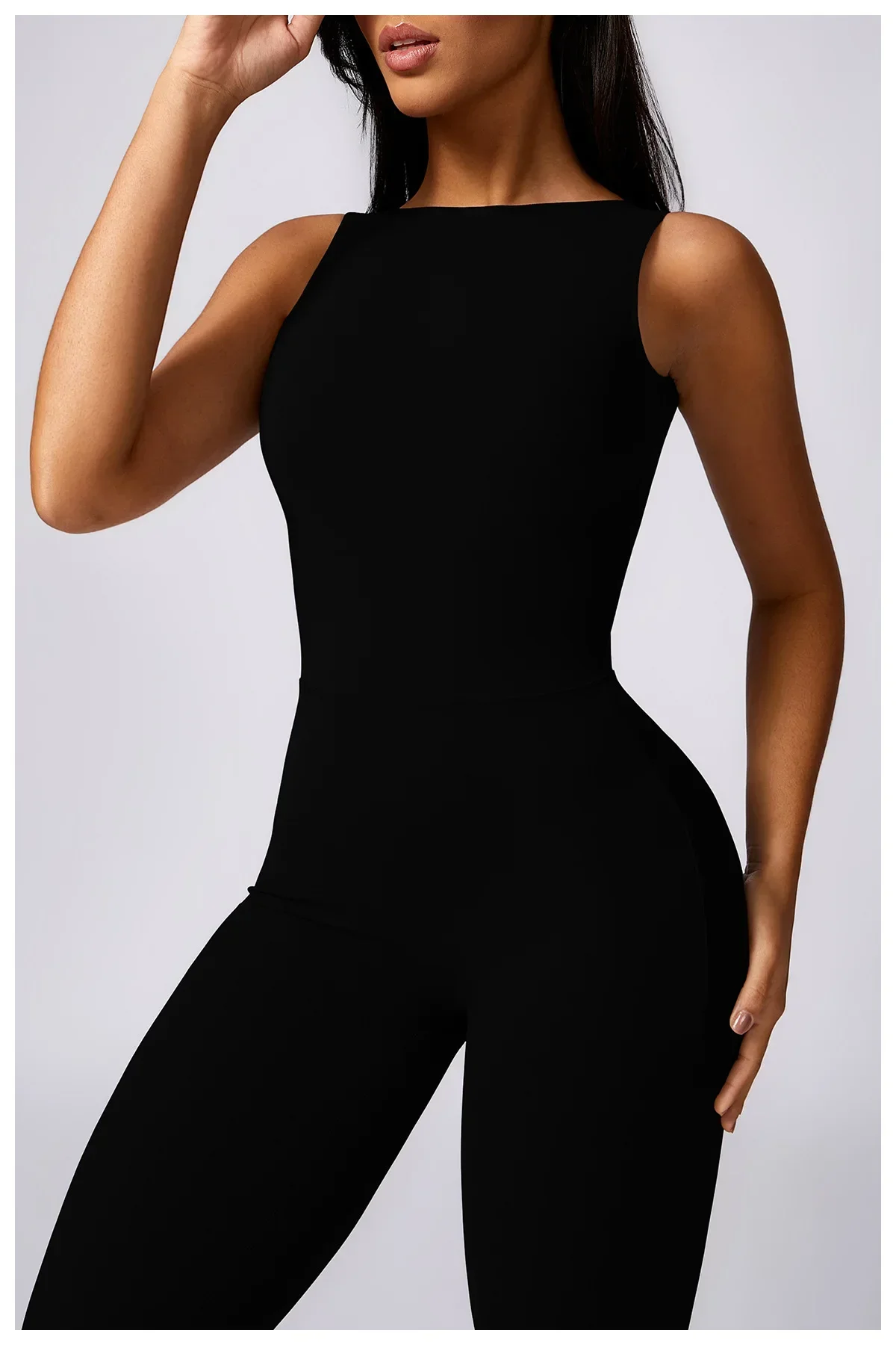 New Gym Sportswear Solid Seamless Women Training Yoga Jumpsuit Push Up One Piece Fitness Rompers Lady Workout Legging Bodysuits