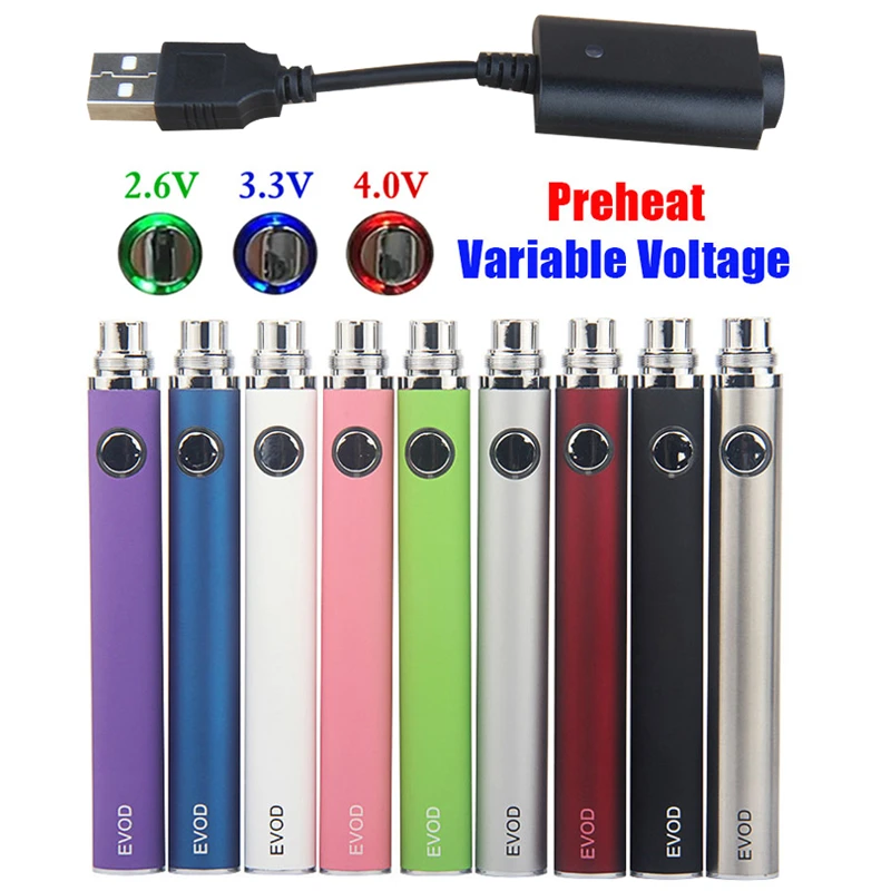 510 Thread Battery Ego Evod Battery Vape Pen Evod Vape Pen 510