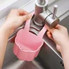 Kitchen Sink Drain Basket Bathroom Soap Sponge Holder Hanging Storage Basket Kitchen Accessories kitchen sink holder 3
