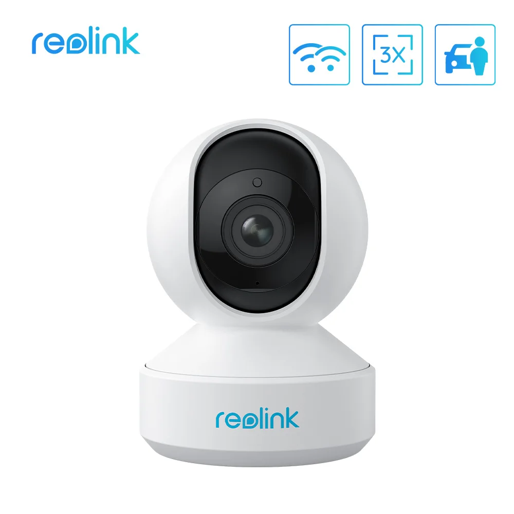 Reolink E1 Zoom Ptz 5Mp Hd Ptz 2.4/5G Wifi Indoor Home 3X Zoom Ottico Baby Monitor Sorveglianza Sicurezza Video Wifi Telecamera Ip