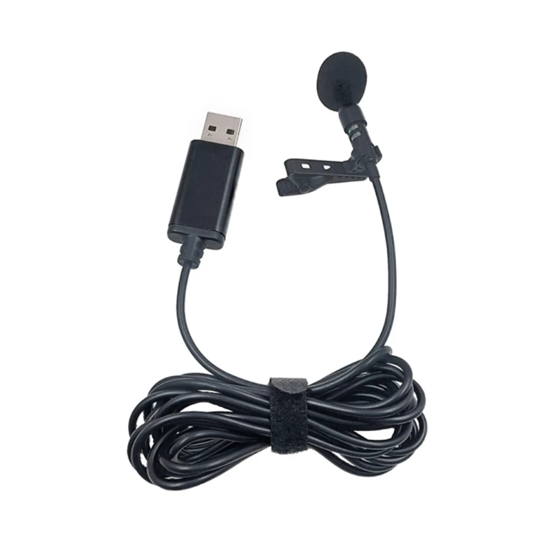 USB 소형 옷깃 마이크 자동차 유닛 pc 스마트 폰 외부 마이크 키트, 자동차 DVD 플레이어 F19E 용