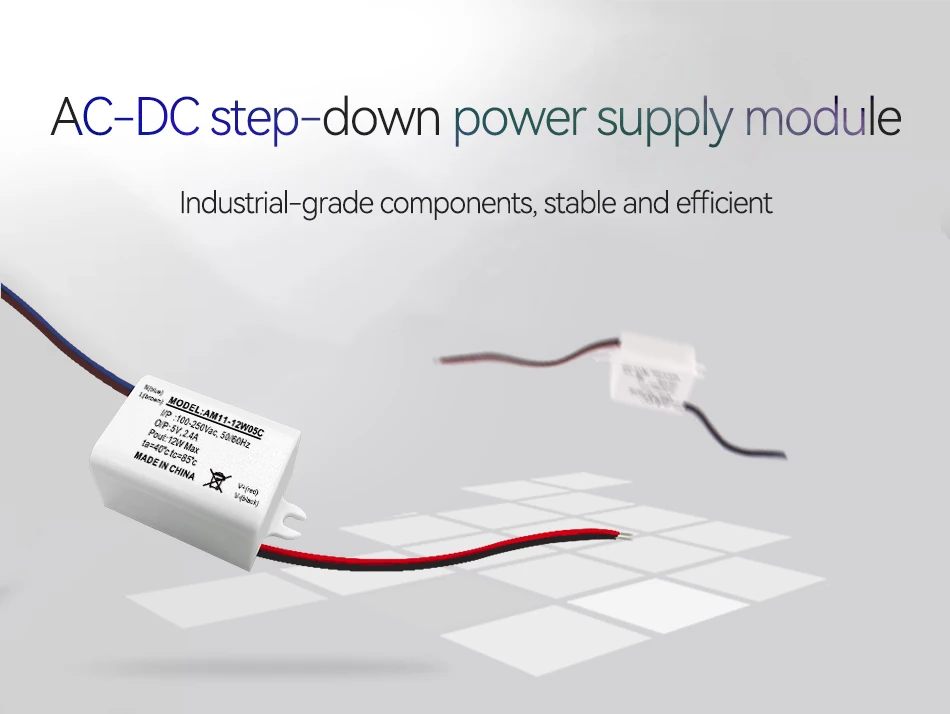 5 pces cdebyte AM11-12W05C mini AC-DC step-down