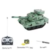Remote Control Tank Fire A Cannon Electronic Tank Shoot Cannonball RC Car Electric Games Military Model For Boy Birthday Gifts 1