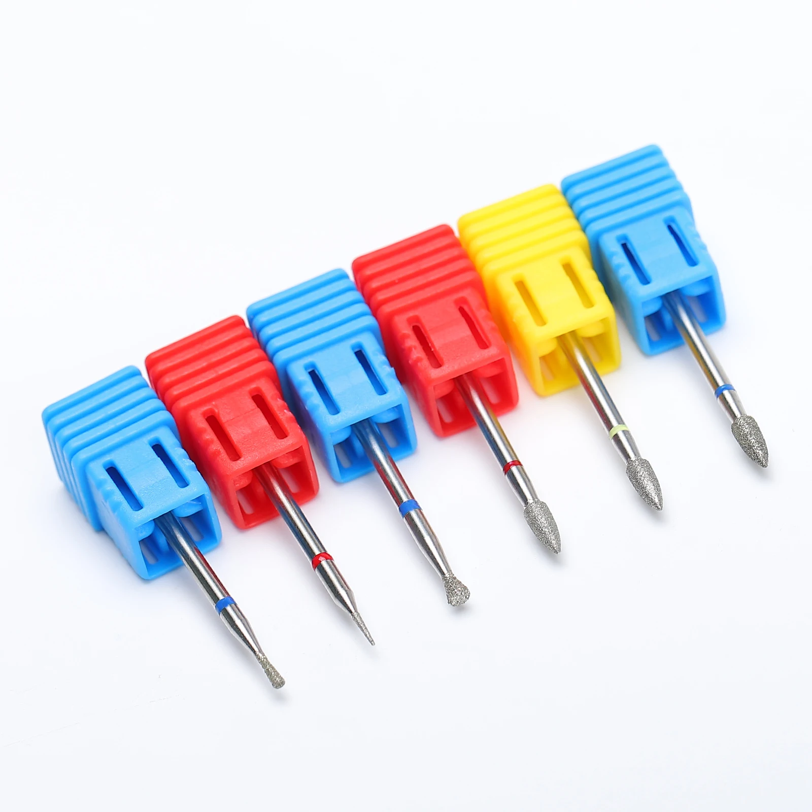 Description Picture 6 of itemElectric Manicure Drills Cone Diamond Nail Drill Bit Rotary Milling Cutters Bits for Cuticle Remove Tools Accessories