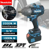 Makita 18V Brushless 2000Nm Impact Wrench – Heavy-Duty Cordless Tool for Trucks & Large Vehicle Repair Free Delivery