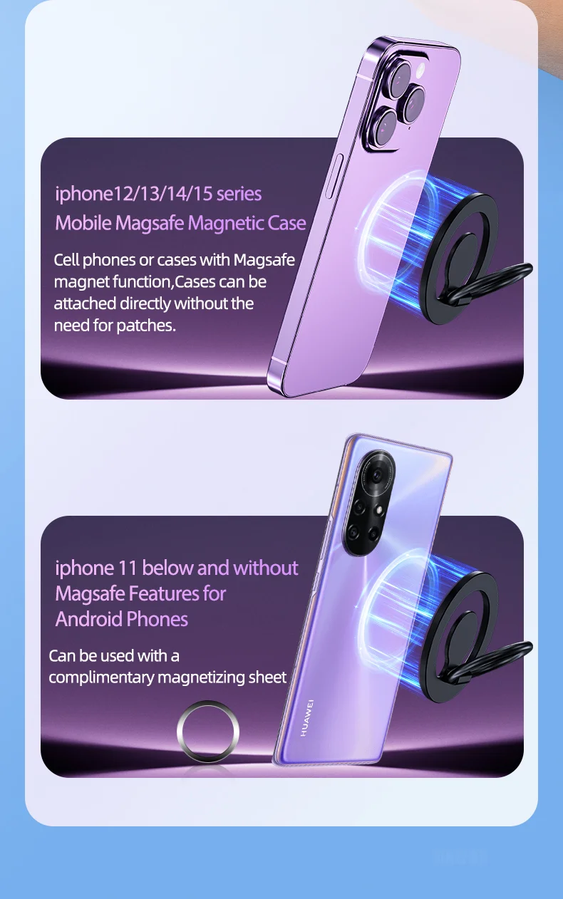 Ring Sticker Spigen O-Mag Anello Cellulare Magnetico, Anello