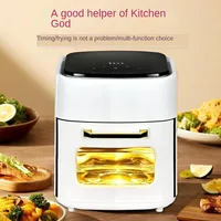 15L Air Fryer  Large Capacity Touch Screen Low Fat Defrosting Machine Toaster  Kitchen Cookware  Home Intelligent Electric Oven 2