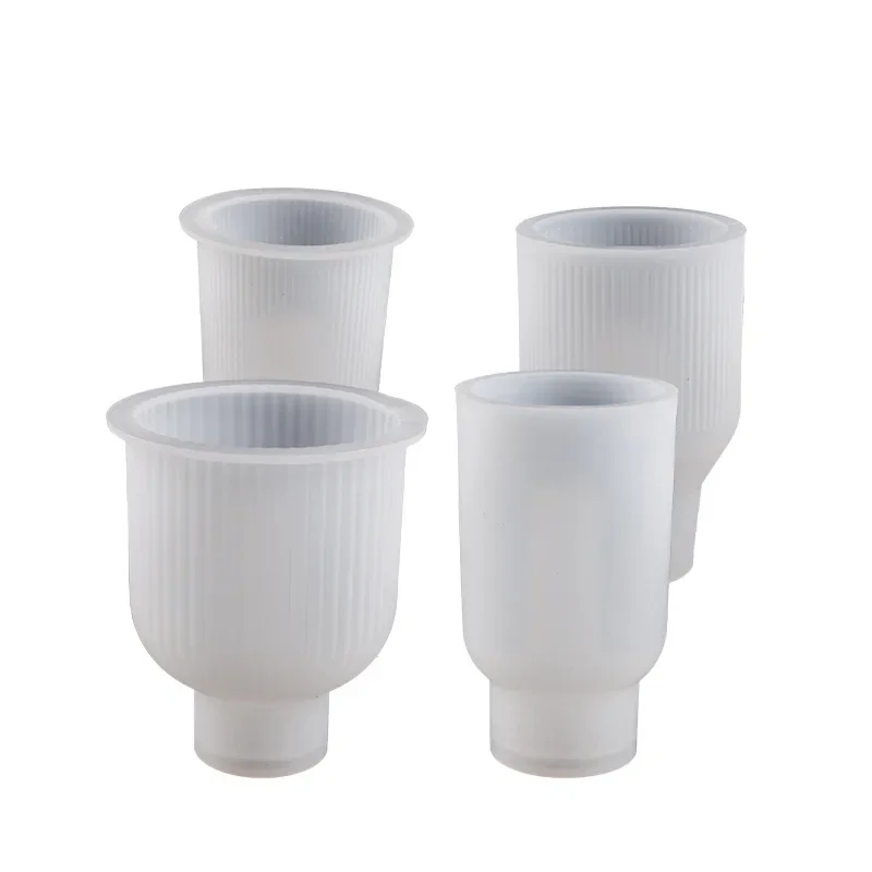 Silicone Mold DIY Pen Holder Flower Pot Ornaments