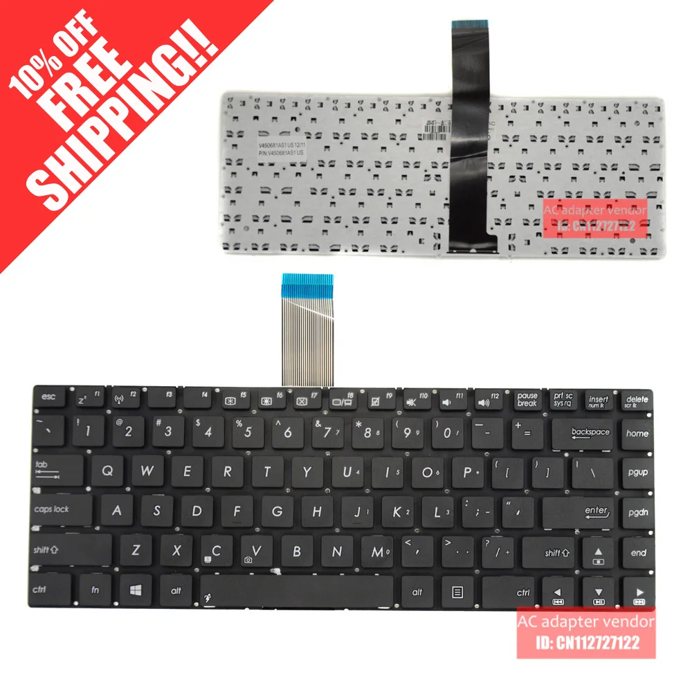 FOR Asus U37 U37VC U47 U47A U47VC new English keyboard