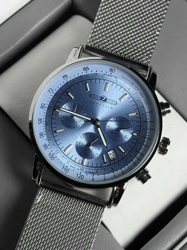Zeppelin Airship Automatic Mens Watch Retro Business Commemorative Gift Fashion Leisure Timepiece Case New Watch - Image 3