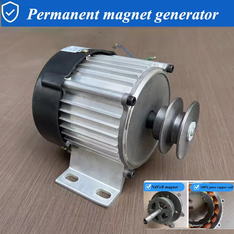 5KW low-speed แม่เหล็กถาวร AC เครื่องกําเนิดไฟฟ้า 220V 50Hz ทองแดงลวดในครัวเรือนเครื่องกําเนิดไฟฟ้ากระแสสลับสามารถขับเคลื่อนโดยลมและน้ํา 1