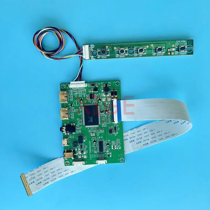 

Controller Board Fit B156HAT01 B156HTN03 LM156LF2F HDMI-Compatible Mini 15.6" Laptop Monitor 40 Pin EDP 1920*1080 Kit USB Micro
