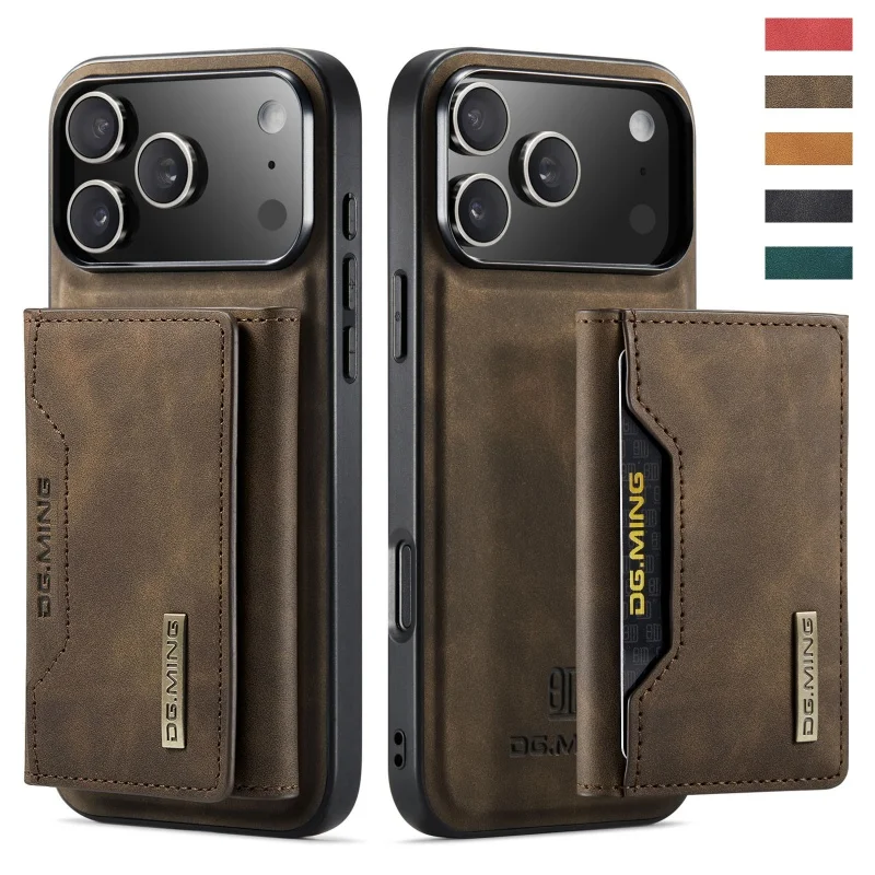 Premium Magnetic Leather Wallet Phone Case – Luxury Flip Cover Coque