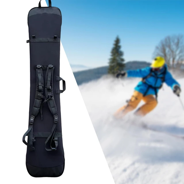 XCMAN Funda de manga de snowboard, bolsa de snowboard para viajes,  almacenamiento de transporte, protección de neopreno