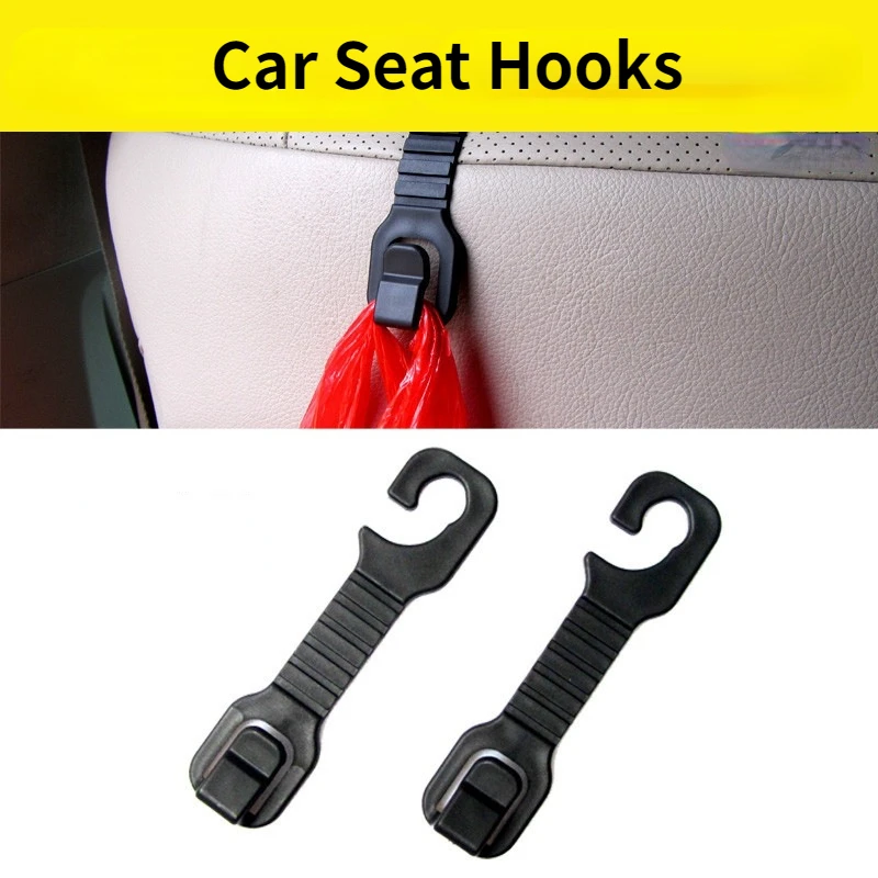 1/2/4pcs Car Chair Hooks Articles Debris Hook Utility Vehicle Hook