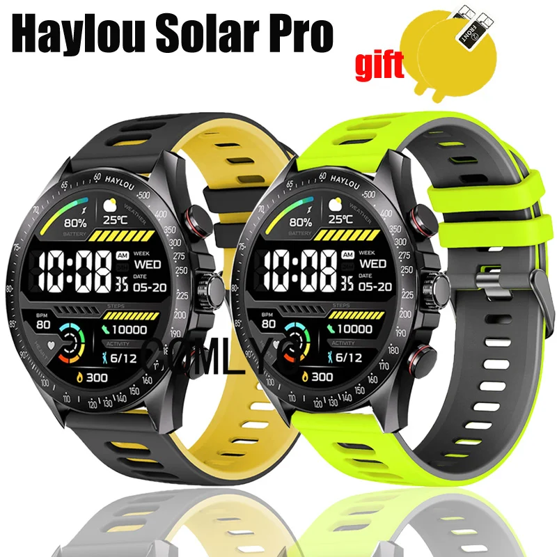 

Силиконовый ремешок для смарт-часов Haylou Solar Pro