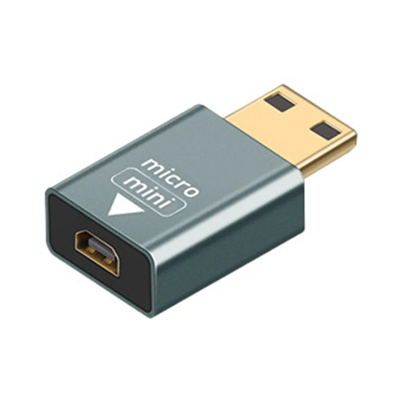 Ultra HD Mini Micro HDMI to Audio Video Adapter Converter for Laptops, Cameras, and TVs