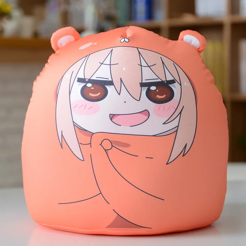 

Cute Japan Anime My Two-faced Little Sister Himouto Umaru Chan Doma Umaru Big Plush Stuffed Pillow Doll Cosplay Toy Gifts 40cm