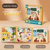 Magnetic Puzzle Toys for Toddlers Magnetic Educational Toys for 3-6 Years Kids School Theme Puzzles for Boys and Girls 1
