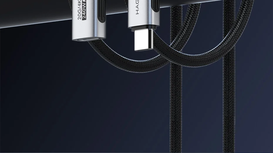 Hagibis USB-C Extension Cable 20Gbps 240W 4K