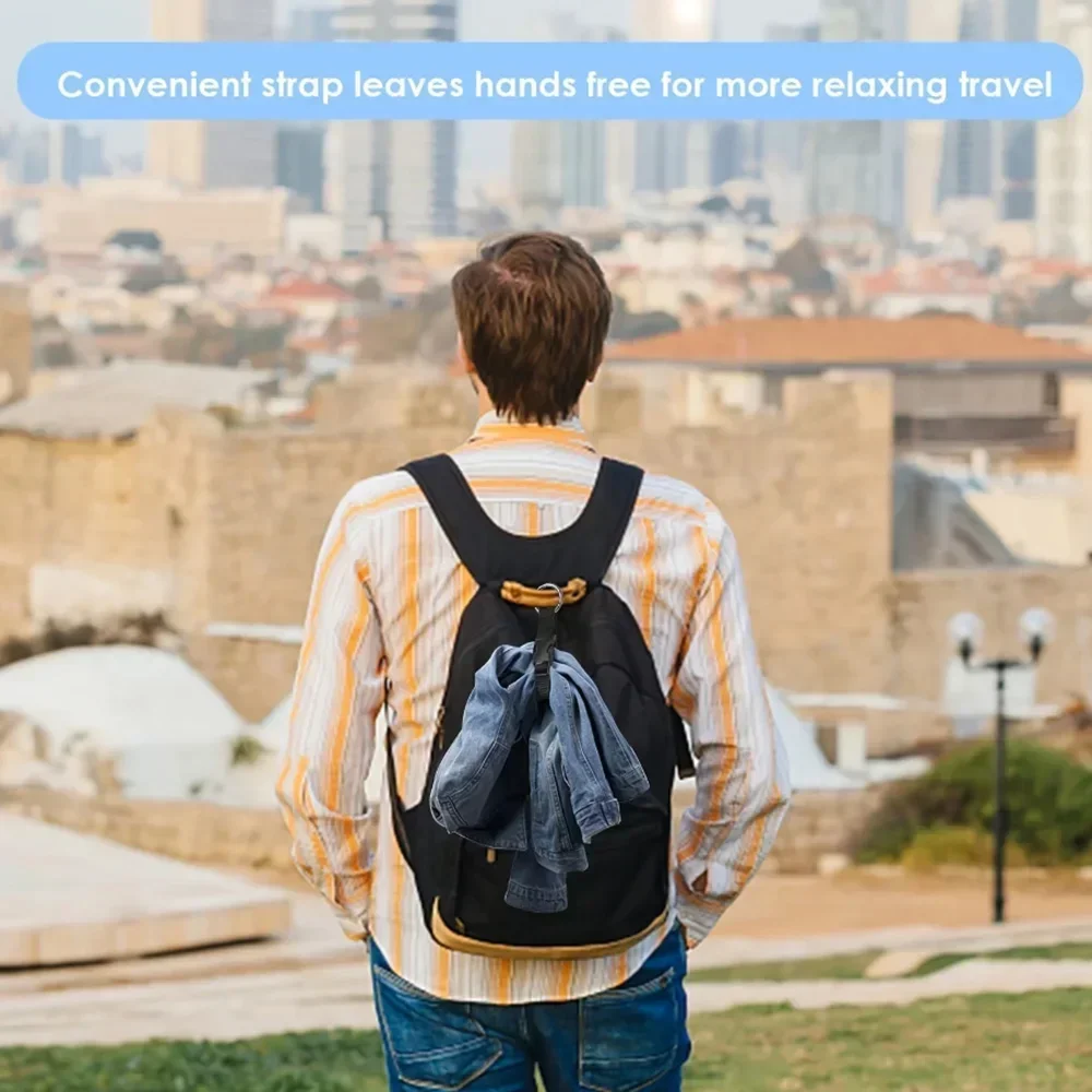 Travel Luggage Fixed Strap Backpack External Strap Portable with Release Buckle Add-A-Bag Luggage Belt Jacket Holder luggage strap elastic straps rubber tension strap