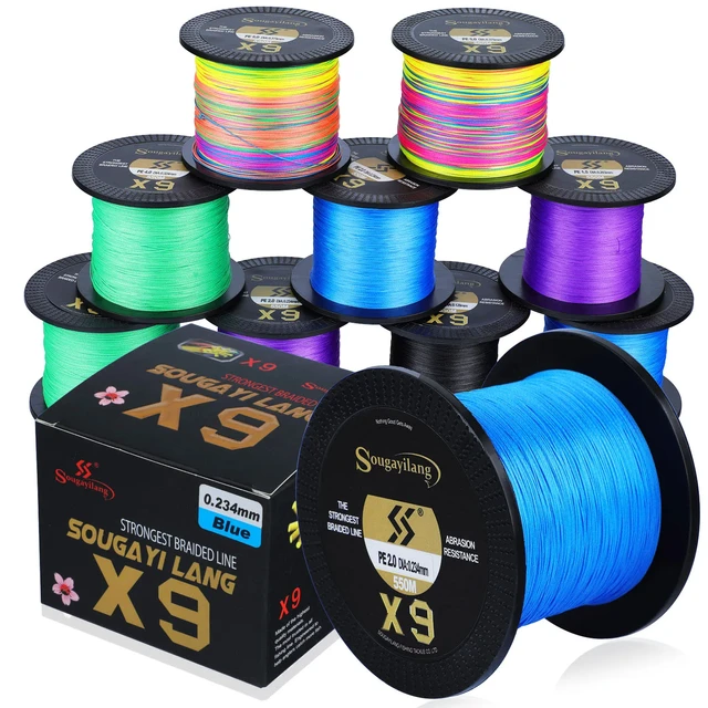 Sufix X8 BRAID Multi Colour 300M : 0.165mm / 23lb - Big Catch Tackle