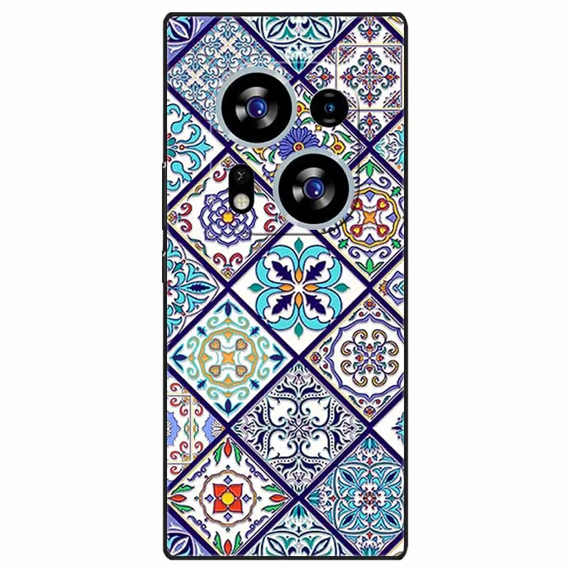 Charming 3D Relief Soft TPU Silicone Phone Case for Tecno Phantom X2 Series
