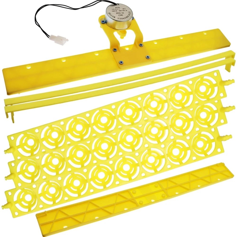 56 154 Eier-Inkubator, automatisches Drehtablett, Vogeleier, Ente, Hühner, Eier, Brutmaschine, 220 V, Geflügel-Inkubator, Tabletts, Drehmotor – Detail 8